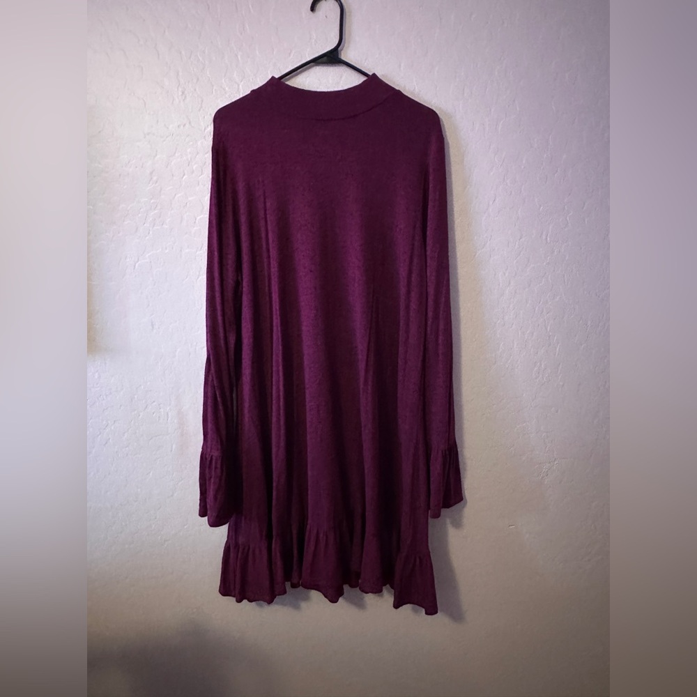 Express Deep Wine Dress